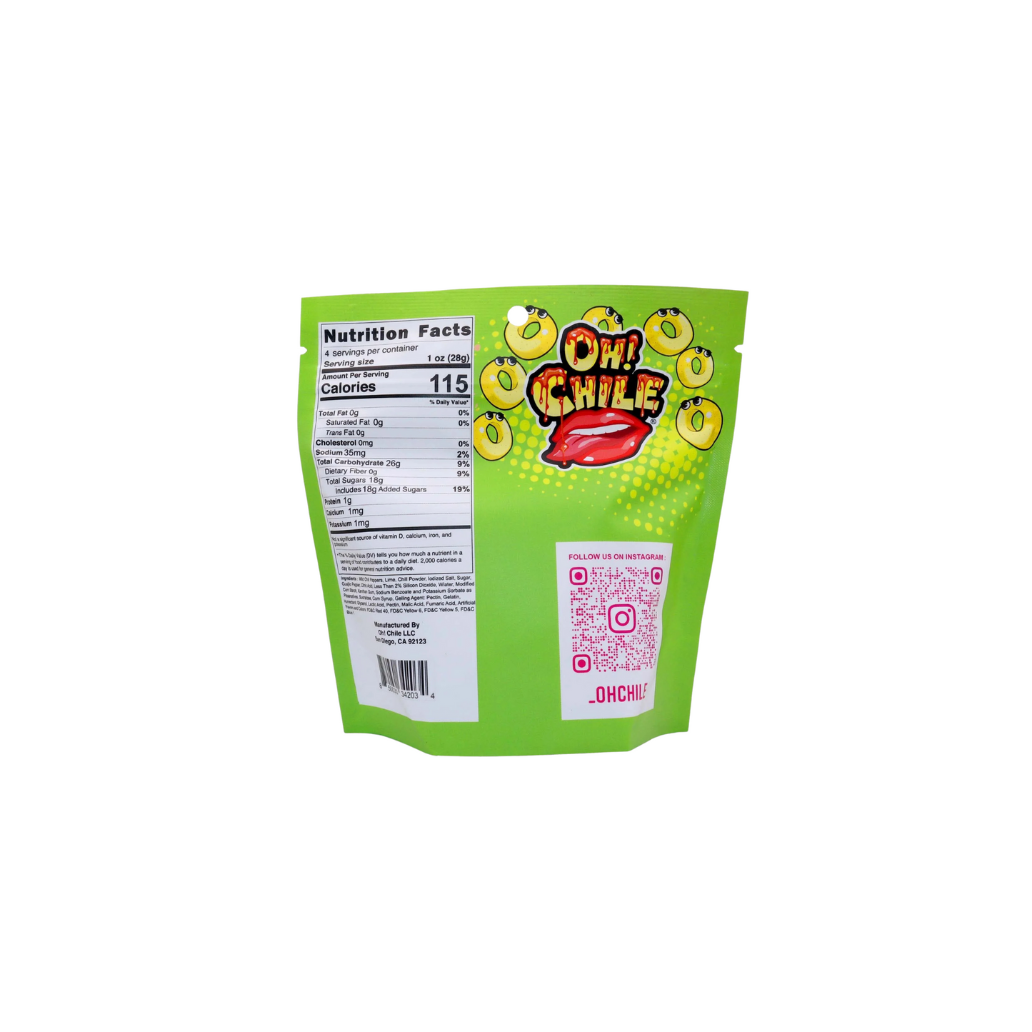 Oh! Chile - Pineapple Rings-12ct