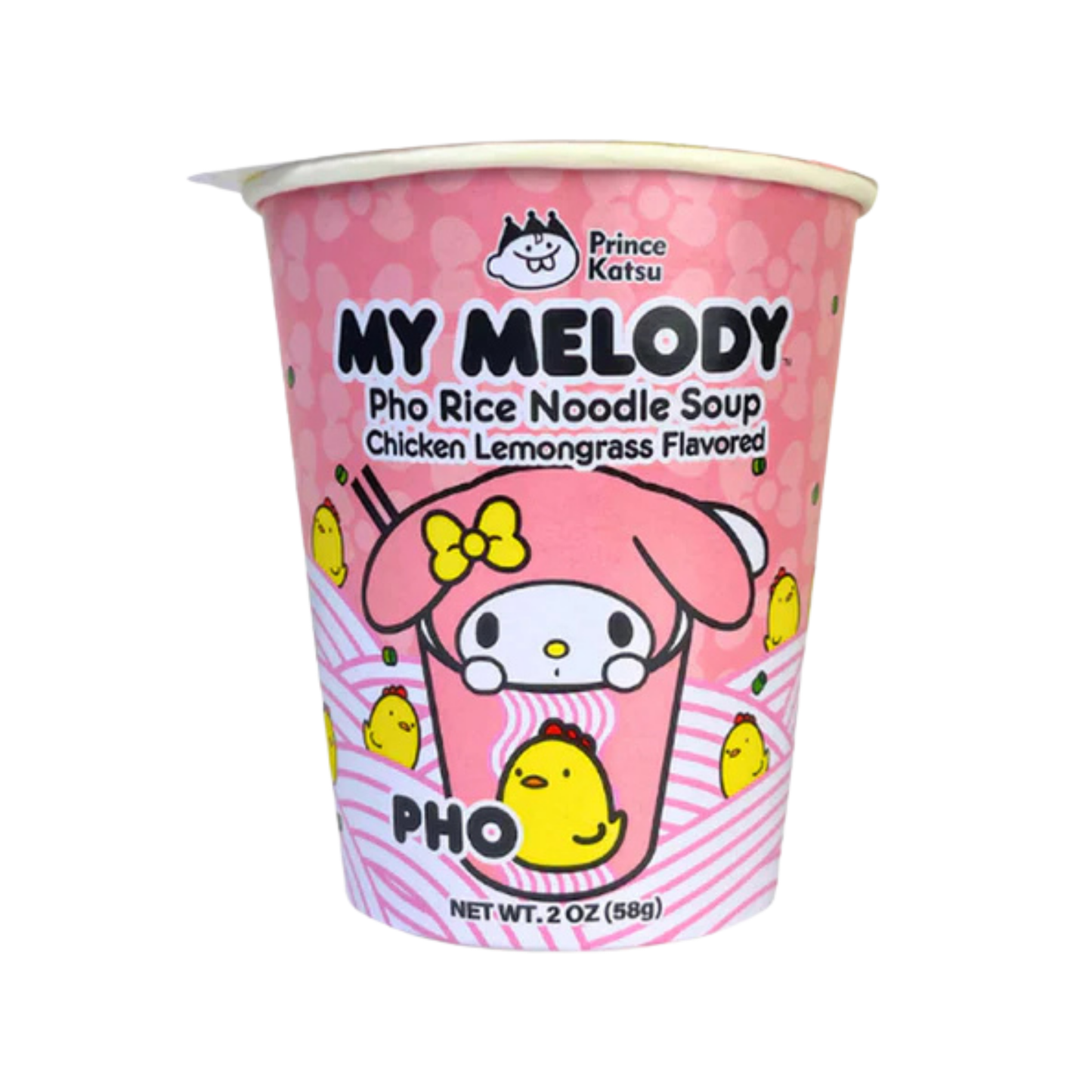 My Melody Instant Ramen-Pho Rice Noodle-6ct
