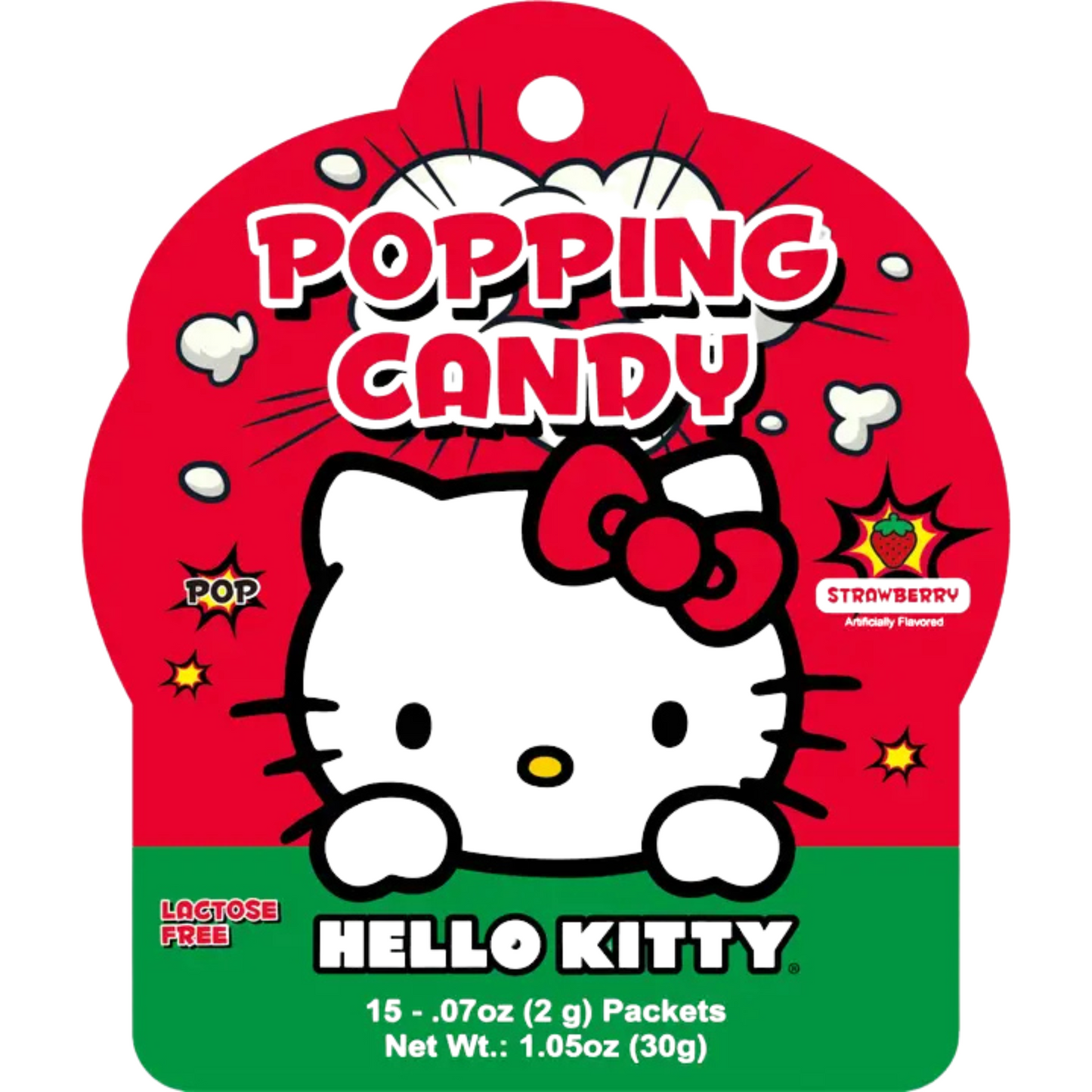 Sanrio Popping Candy - Hello Kitty Strawberry-12ct