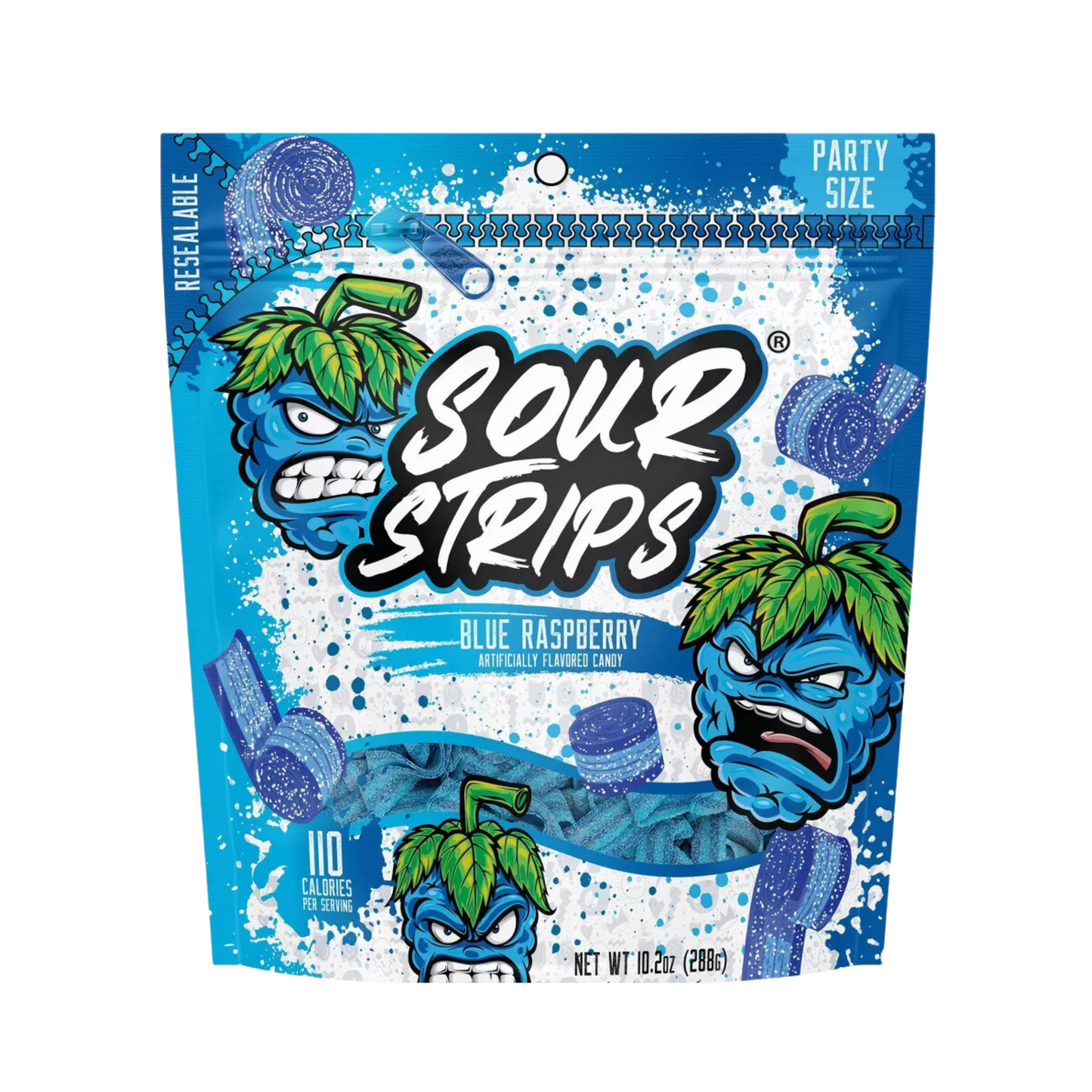 Sour Strips Party Pack - Blue Raspberry
