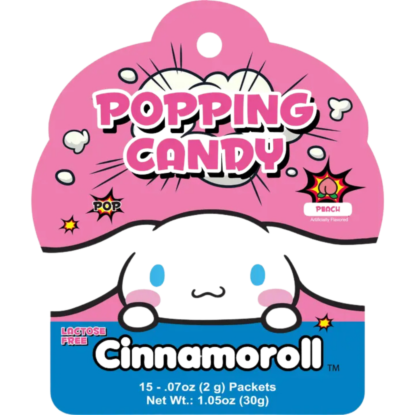 Sanrio Popping Candy - Cinnamoroll Peach-12ct