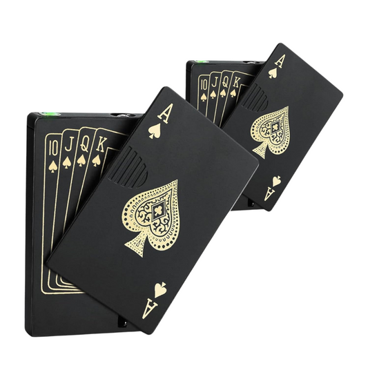 Taz Torches - Poker Design (white)