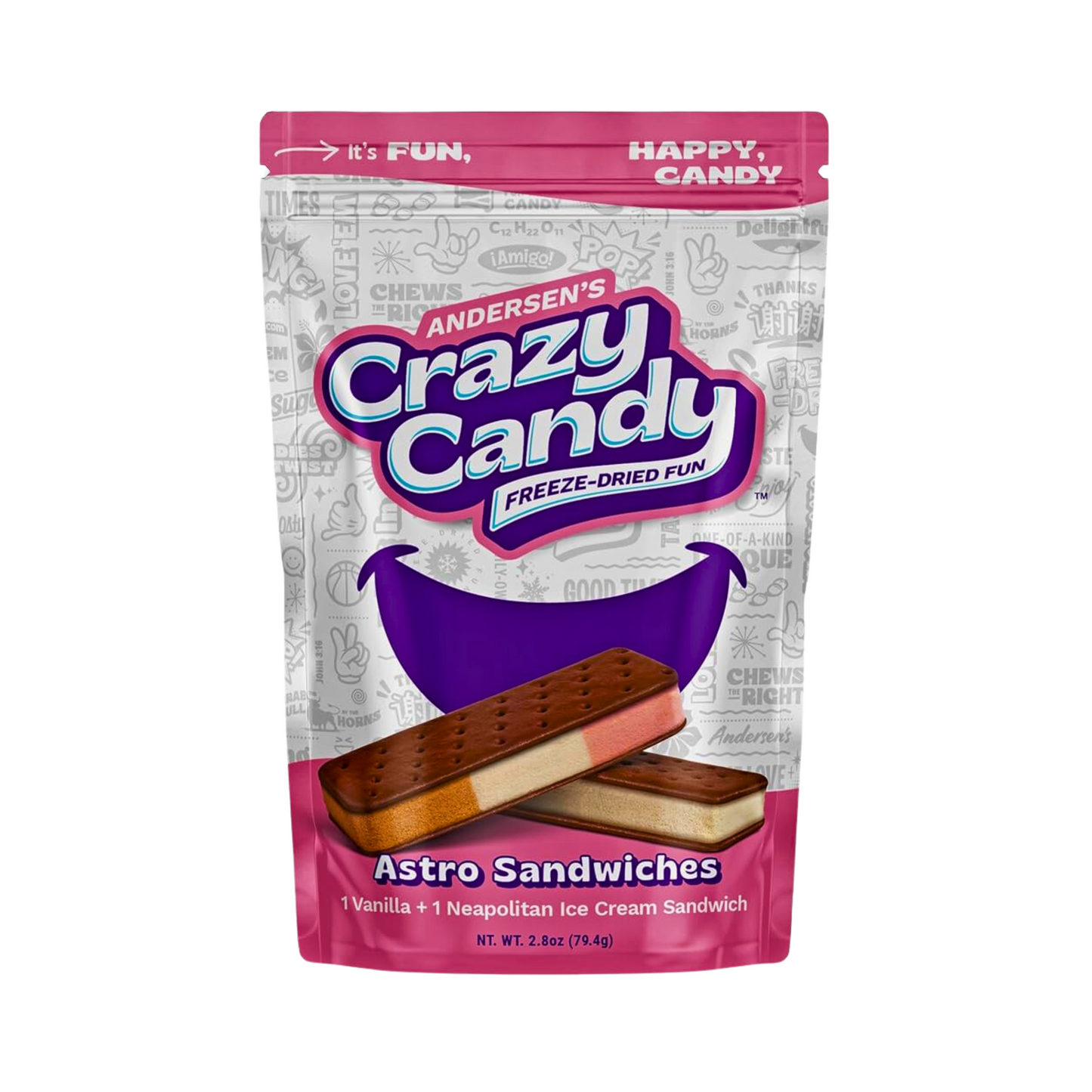 Crazy Candy-Astro Sandwiches