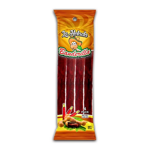 La Helada Banderilla - Tamarind Straws 2.82 oz-12ct