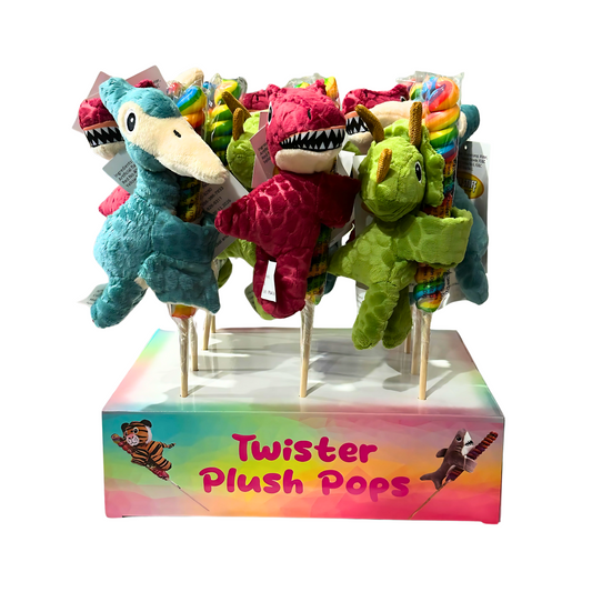 Twister-Plush Pops-Dinosaurs