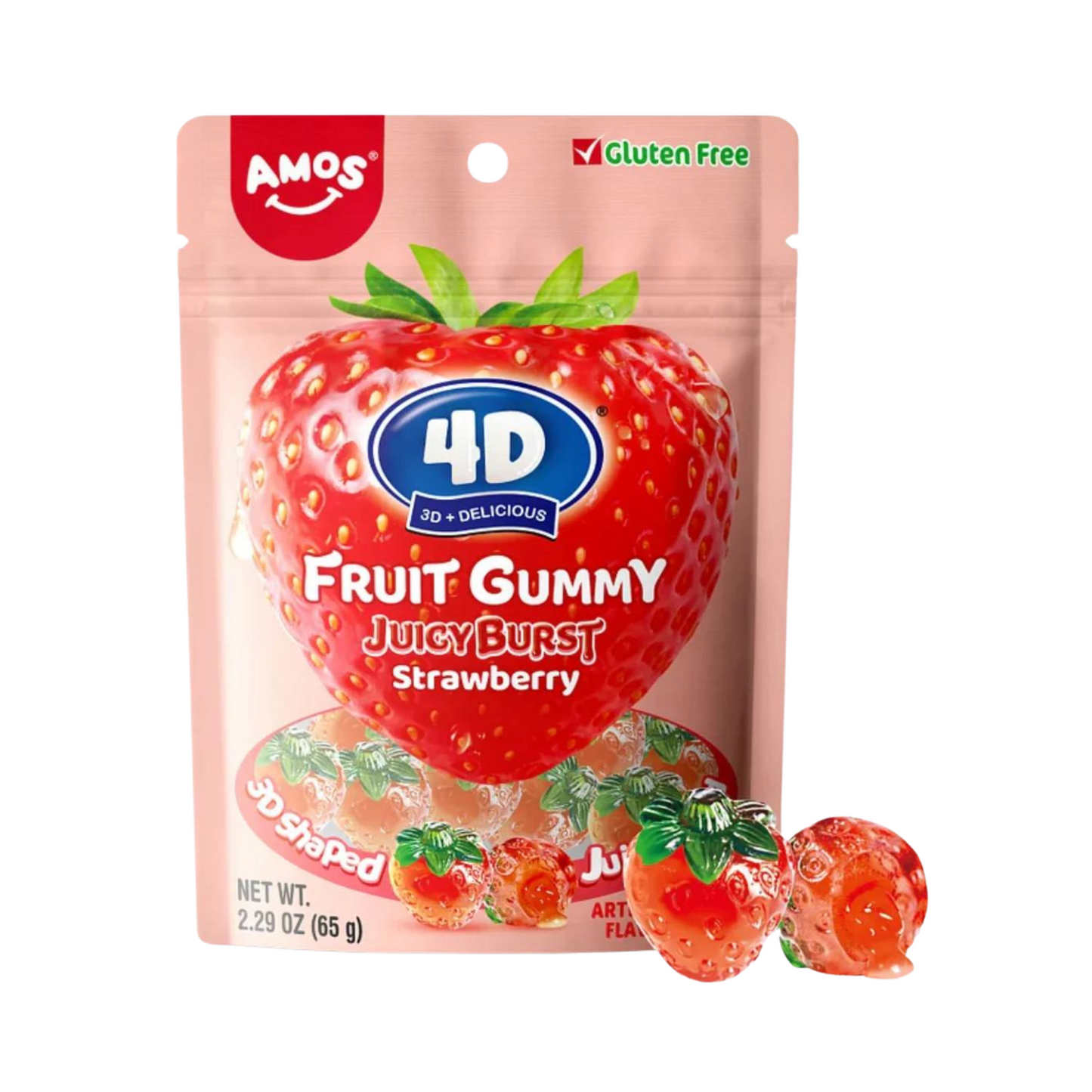 4D-Juicy Burst Strawberry: Bursting with Flavorful Delight