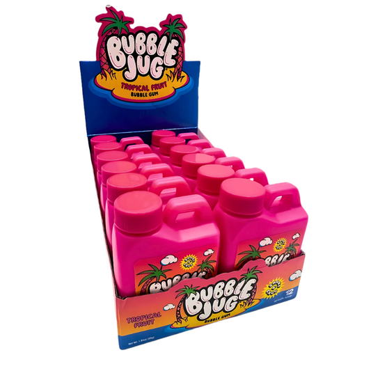 BUBBLE JUG - TROPICAL FRUIT 1.94OZ JUG *12ct*