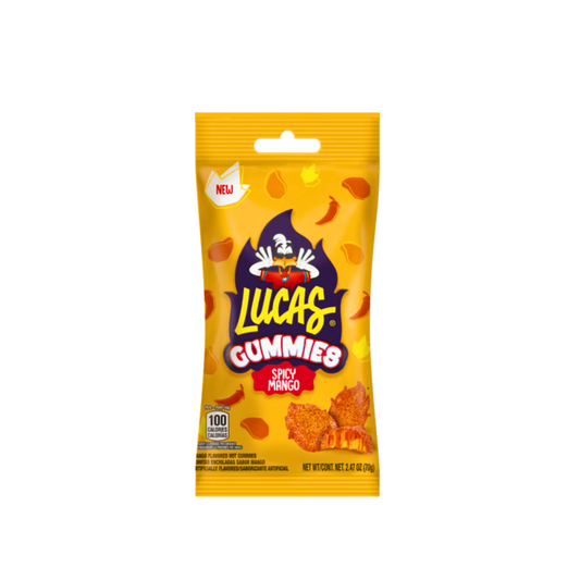 Lucas Gummies - Mango 3oz-12ct