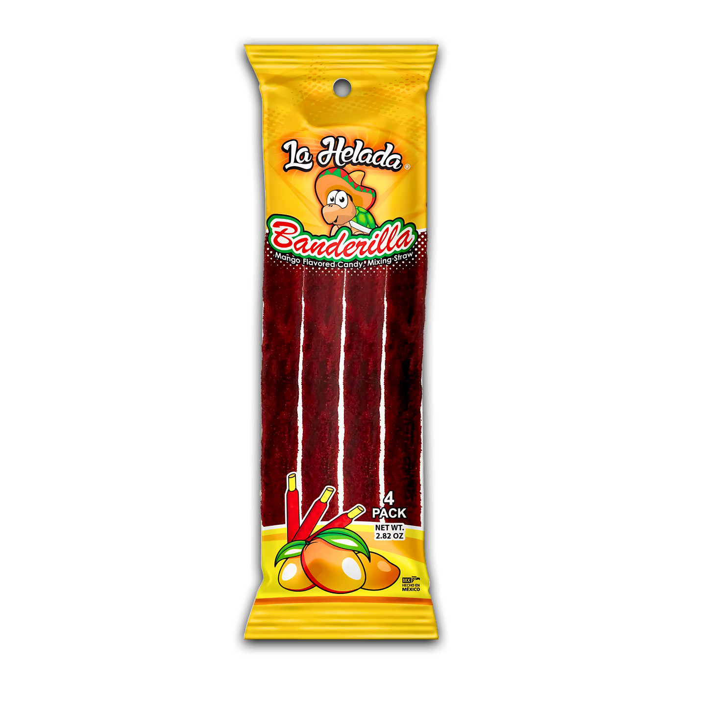 La Helada Banderilla - Mango Straws 2.82 oz-12ct