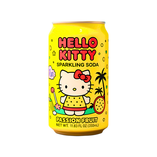 Hello Kitty-Sparkling Soda Passion Fruit 24ct