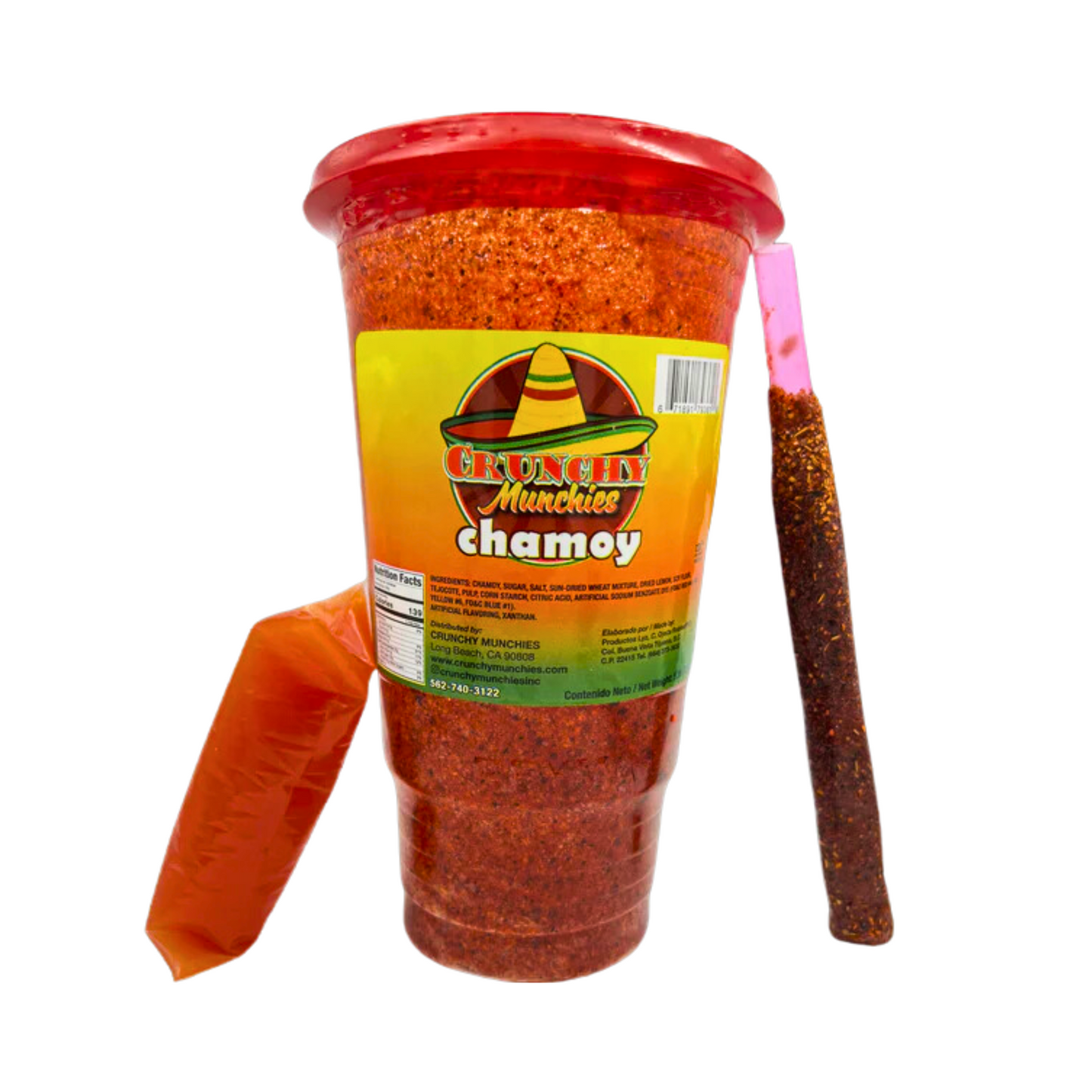 Crunchy Munchies- Michelada Cup~Chamoy