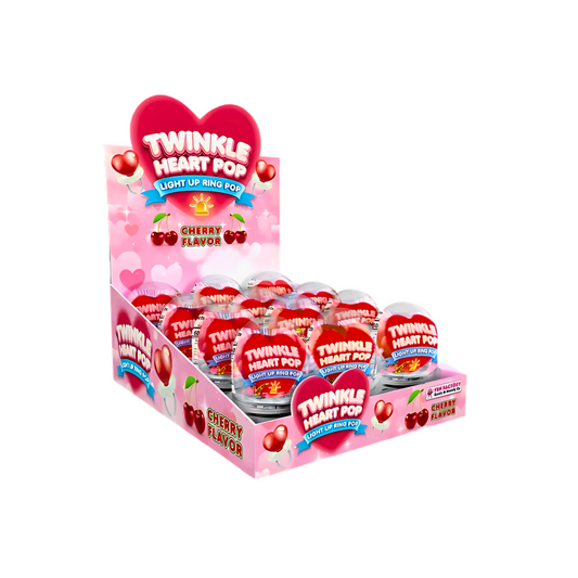 FF - Heart Pop Ring Candy-12ct