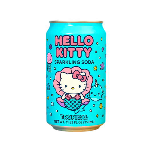 Hello Kitty-Sparkling Soda Tropical 24ct