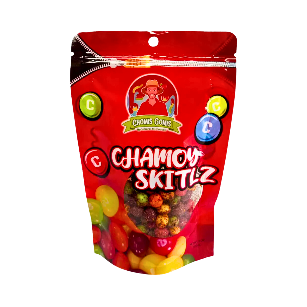 Chomis Gomis-Skitlz: A Rainbow of Chewy, Fruity Delight