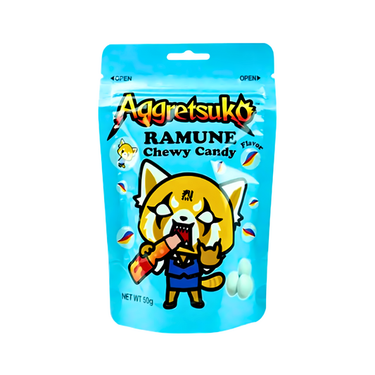 Aggretsuko Chewy Candy - Ramune-8ct