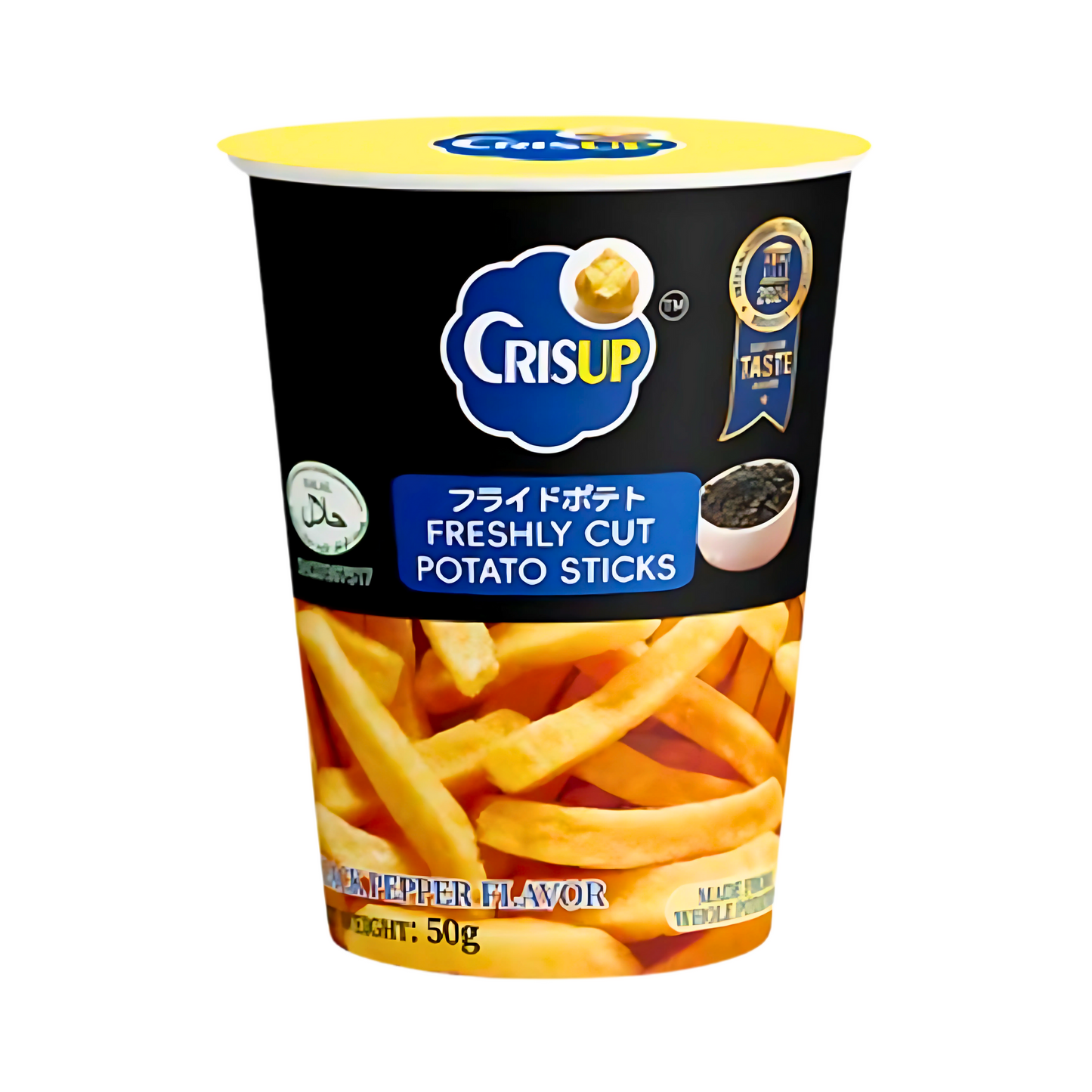 Crisup Potato Sticks - Black Pepper-20ct