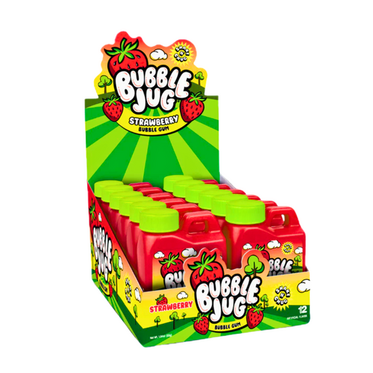 BUBBLE JUG - Strawberry 1.94OZ JUG *12ct*
