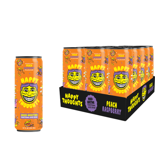 Happy Thoughts-Peach/Rasp-12ct