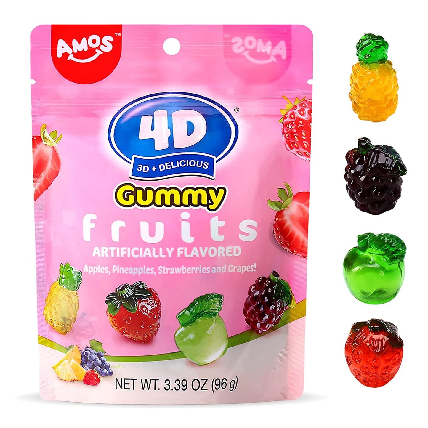 4D-Gummy Fruits: AMOS 4D Gummy Candy Fruit Snacks - lolcandi