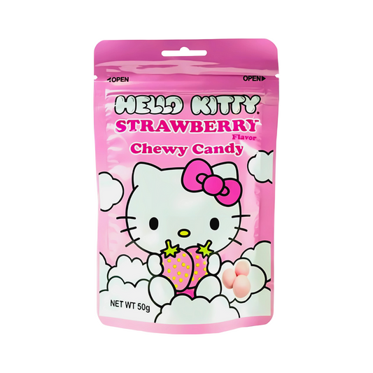 Hello Kitty Chewy Candy - Strawberry-8ct