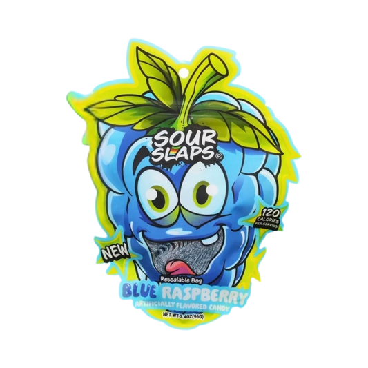 Sour Slaps-Blue Raspberry-12ct