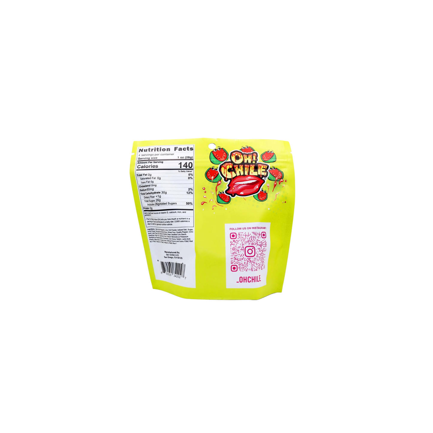 Oh! Chile - Watermelon Chews-12ct