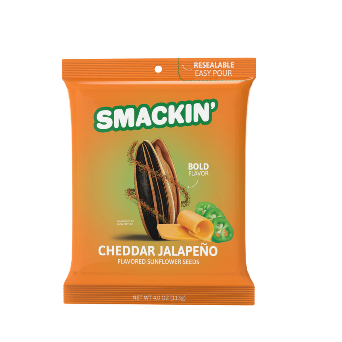 Smackin' Seeds- Cheddar Jalapeño